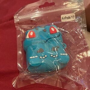 Blue Character AirPods Case bubasaur